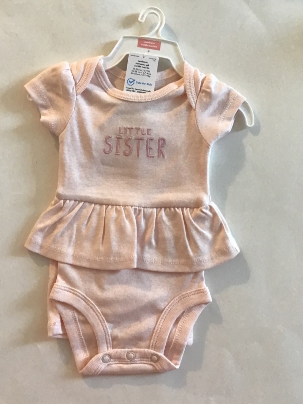 Carter’s Just One You Newborn Little Sister Outfit